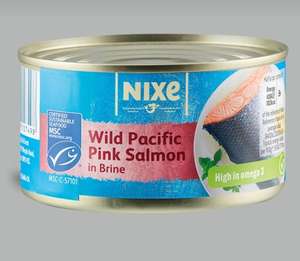 Nixe Wild Pacific Pink Salmon in Brine 200g