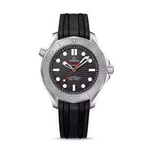Omega Seamaster Nekton Men's Black Rubber Strap Watch £4176 @ Ernest Jones