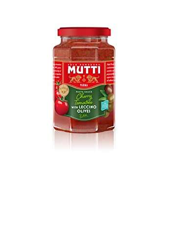 Mutti Pasta Sauce Cherry Tomato with Leccino Olives 400g (Pack of 6) - £13.50 @ Amazon