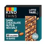 KIND Thins, Dark Chocolate Nuts & Sea Salt, 16 Bars