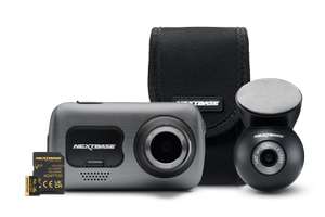 Nextbase 622GW Elite Package - Dash + rear window cam, carry case, SD card