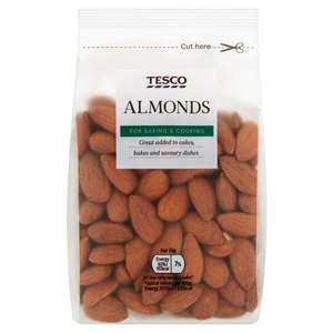 Tesco Whole Almonds 200G £1.75 Clubcard Price @ Tesco