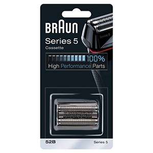 Braun Series 5 Electric Shaver Replacement Head (52B / Black) - £14.99 (Prime) + £4.49 delivery non-prime @ Amazon