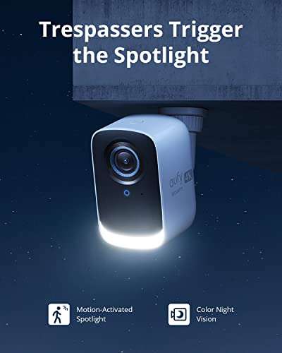 eufy Security S300 eufyCam 3C 2-Cam Kit Security Camera Outdoor Wireless, 4K Camera £329.99 @ Dispatches from Amazon Sold by AnkerDirect