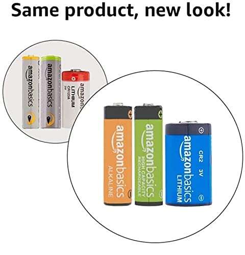 Amazon Basics C Cell Rechargeable Batteries 1.2V (5000mAh NiMh) - Pack of 4 - £8.84 / £7.91 with S&S
