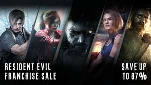 Resident Evil franchise sale (PC) - Part of the Capcom Sale - Save up to 87%