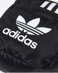 adidas Originals mini crossbody bag in black and white w/code