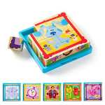 Melissa & Doug Blue's Clues & You Wooden Cube Puzzle | Puzzles | Age 3+ £4.85 @ Amazon