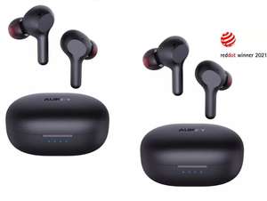2 x Aukey EP-T25 Bluetooth 5.0 IPX5 Water Resistance True Wireless Earbuds - £22 @ MyMemory