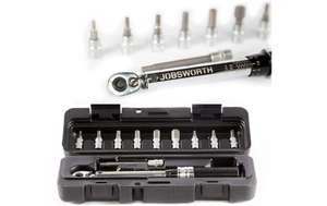 Jobsworth pro torque wrench set £18.99 +£3.99 delivery @ Planet X