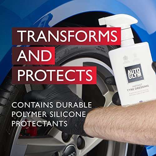 2 x Autoglym Instant Tyre Dressing, 500ml (BOGOHP) - £9.55 + Free Collection @ Halfords