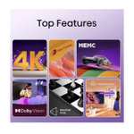 HISENSE 55A6KTUK 55" Smart 4K Ultra HD HDR LED TV with Amazon Alexa