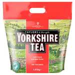 Yorkshire Tea Bags 1.875 Kg (600 tea bags) £14.25 / £12.83 Subscribe & Save + 10% Voucher On 1st S&S @ Amazon