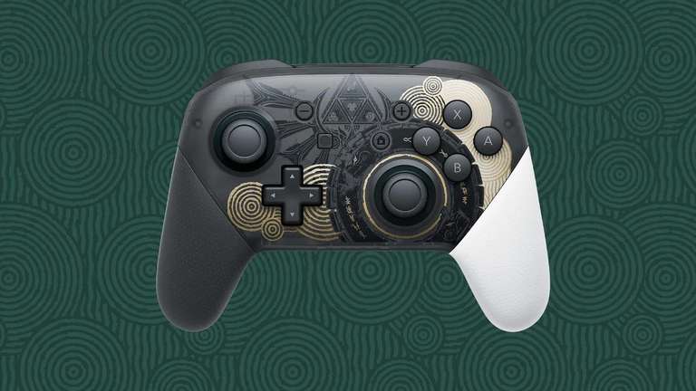 Nintendo Switch Pro Controller - The Legend of Zelda: Tears of the Kingdom Edition EU Version £64.09 Dispatches from Amazon EU @ Amazon