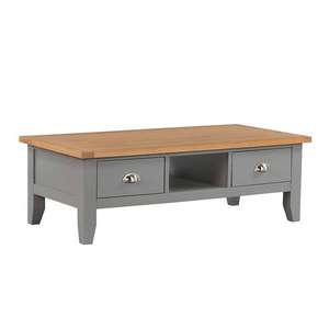 Dibley Coffee Table with 2 drawers, £60, free click and collect in Very Limited Locations @ Homebase