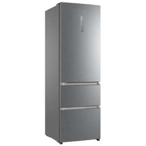Haier HTR3619FNMP 330L MyZone Frost Free Fridge Freezer – Silver £379.05 delivered with code @ Appliance City