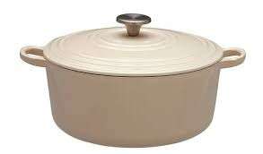 Argos Home 5.3 Litre Cast Iron Casserole Dish - Cream £22.50 Free Collection @ Argos