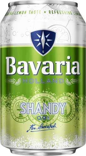 Bavaria Lager Shandy 24 x 330ml £10 (£9.50/8.50 S&S) @ Amazon