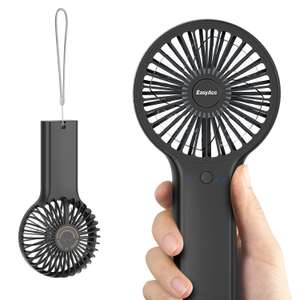 EasyAcc Hand Held Fan with 4000 Battery - w/Code, Sold by Heylive.Store FBA