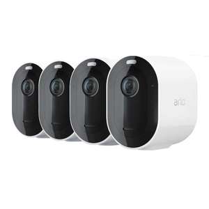 Arlo Pro 4 Spotlight Camera - 4 Camera Kit - White £419.98 @ BT Shop