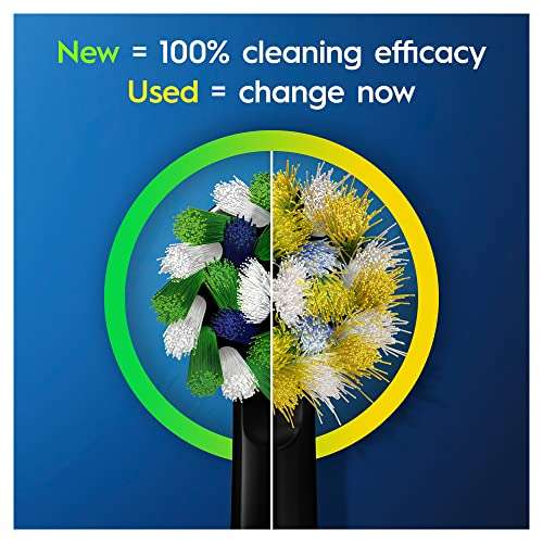 Pack of 10 Oral-B Cross Action Electric Toothbrush Head with CleanMaximiser £21.99/£20.89 S&S @ Amazon
