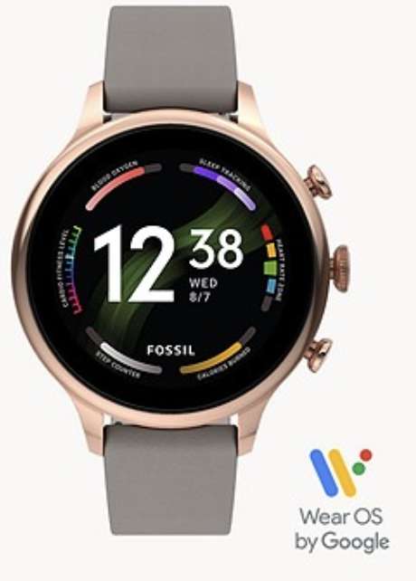Fossil Gen 6 Smartwatch Grey Leather - £139 (+ possible 15% discount using newsletter discount code) @ Fossil