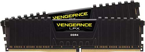 Corsair Vengeance LPX 64GB (2x32GB) DDR4 3200MHz C16 Desktop Memory - Black