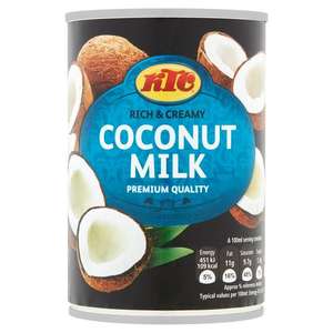 KTC Coconut Milk 400ml (Nectar price) 75p @ Sainsbury's
