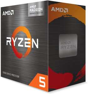 AMD Ryzen 5 5600G CPU - Hexa-core, 12 threads, Radeon Graphics, 3.9GHz (4.4GHz turbo), 19MB cache, Socket AM4 - £160 with code @ Currys