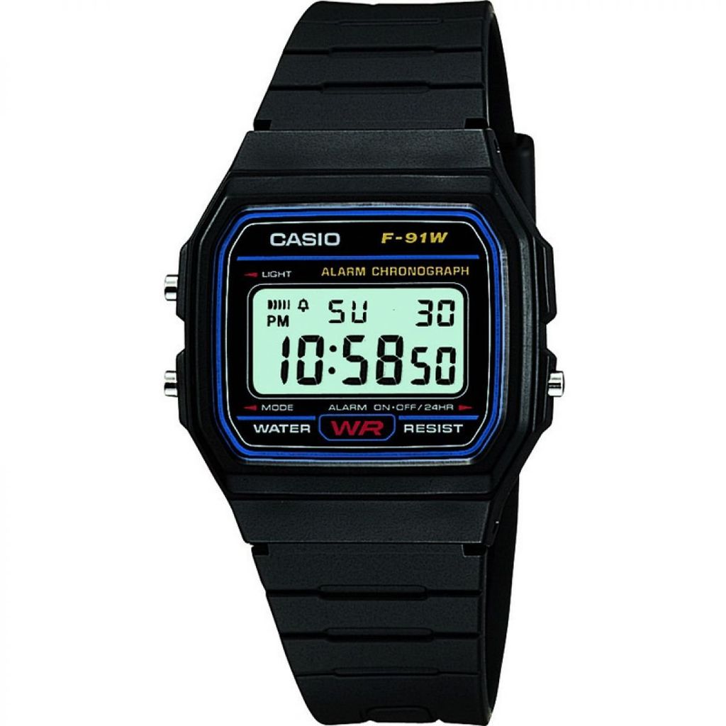 Casio Collection Unisex Digital Watch F-91W