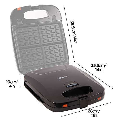 Duronic Waffle Maker Machine WM60 £25.99 Dispatches from and Sold by DURONIC Amazon