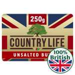 Countrylife Unsalted Butter 250g (Hawick)