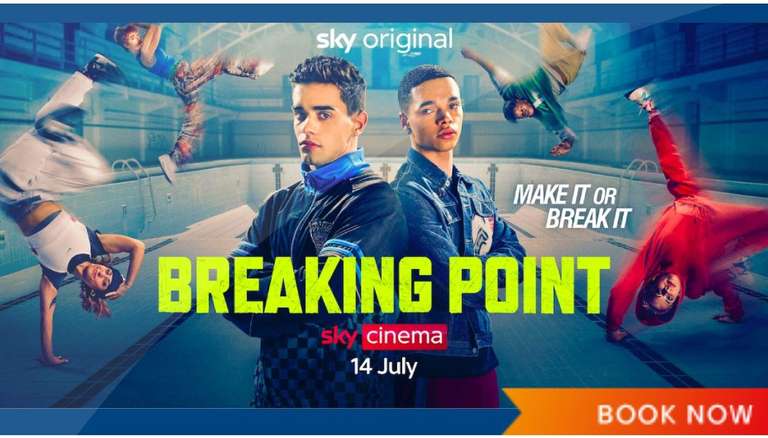 2 Free cinema tickets to Breaking Point via Sky VIP (Sky customers)