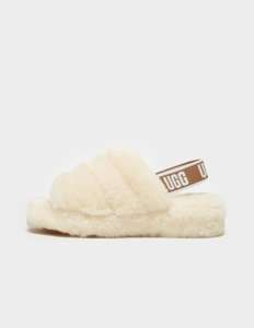 UGG FLUFF YEAH LOGO SLIDES - £47.20 with code + £4.99 Delivery @ Tessuti