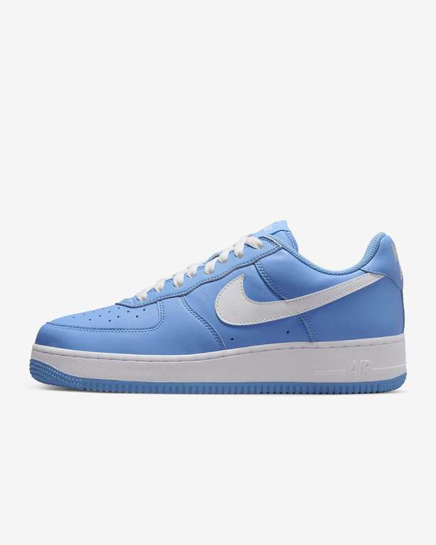 Nike Air Force 1 Low Retro Men's shoes limited sizes - blue or white (Free Delivery For Nike Members)