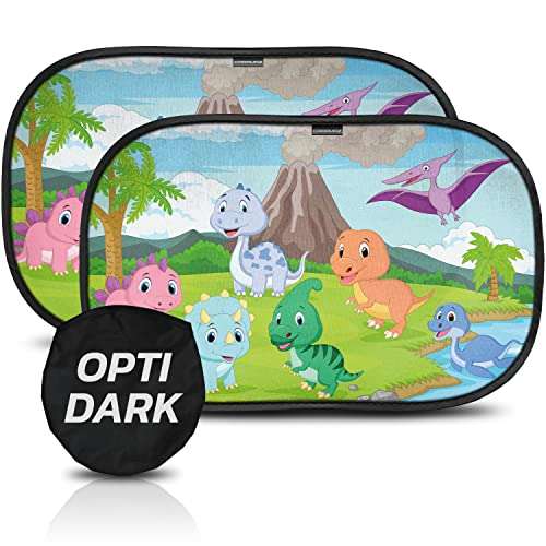 CARAMAZ Car Sun Shade for Baby Certified UV Protection- Extra Dark 51x31cm £4.99 with voucher @ Dispatches from Amazon Sold by Flipfeld