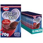 Dr. Oetker Rich Chocolate Pud in a Mug, 70g each, Pack of 15. Long dispatch time