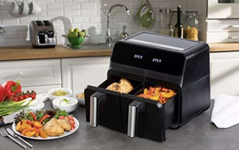 Daewoo 8ltr Dual Zone Family Sized Air Fryer £99.99 Instore (Nationwide) @ Farmfoods