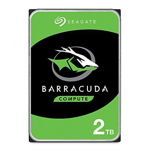 Seagate BarraCuda, 2TB, 3.5" HDD, SATA III 6GB/s, 7200 RPM, 64MB Cache - £47.99 @ Amazon