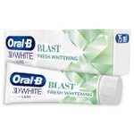 Oral-B 3D White Luxe Blast Whitening Toothpaste 75ml £2.50 at Morrisons