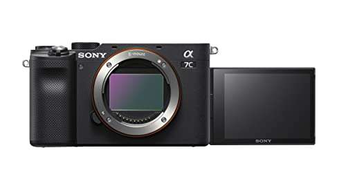 Sony Alpha 7 C | Full-frame Mirrorless Interchangeable Lens Camera - Black with voucher