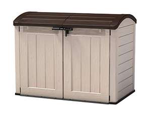 Keter Store It Out Ultra Outdoor Garden Storage Shed, 177 x 113 x 134 cm - Beige and Brown £279.99 @ Amazon