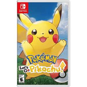 Pokémon: Let’s Go, Pikachu! (Nintendo Switch) - £32.99 @ Amazon