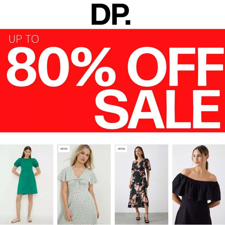 Sale - Up to 80% Off Dresses + Extra 15% Off With Code