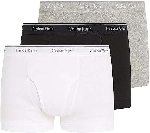 Calvin Klein Men's Trunk Boxers, Pack of 3, All Sizes at Amazon for £21 ...