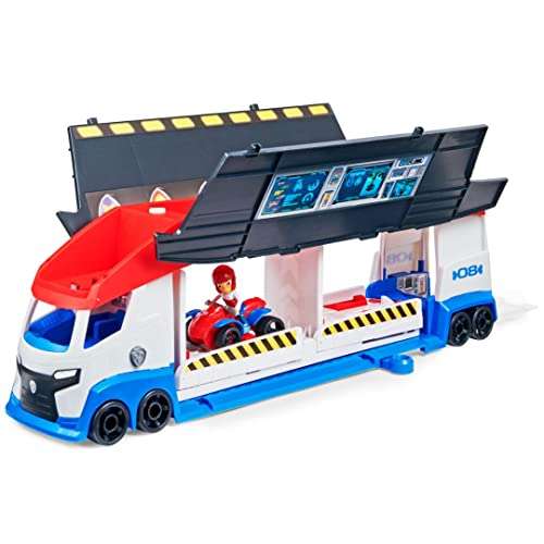 PAW PATROL Transforming PAW Patroller with Dual Vehicle Launchers, Ryder Action Figure and ATV Toy Car - £38.99 @ Amazon