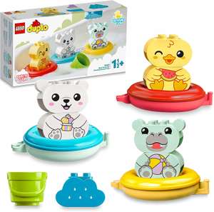 LEGO DUPLO 10965 Bath Time Fun: Floating Animal Train Bath Toy for with Duck, Hippo and Polar Bear - £10 @ Amazon