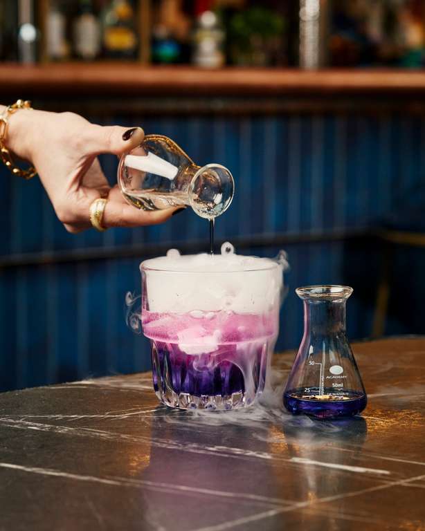 Donate a food item & get a Colour Changing One cocktail on Tues 13th June - 22 locations @ The Alchemist