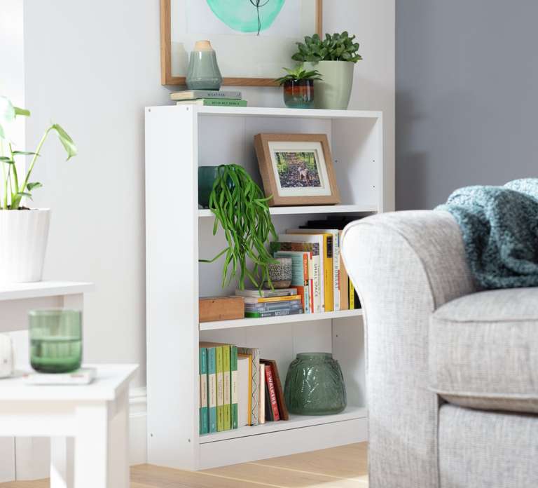 Habitat Short Bookcase - £20 With Code + Free Click & Collect