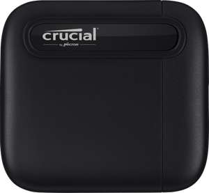 4TB - Crucial X6 Portable SSD - £176.88 / 2TB - £92.03 / 1TB - £53.45 (Add a USB-C Adapter for £0.01) @ Crucial